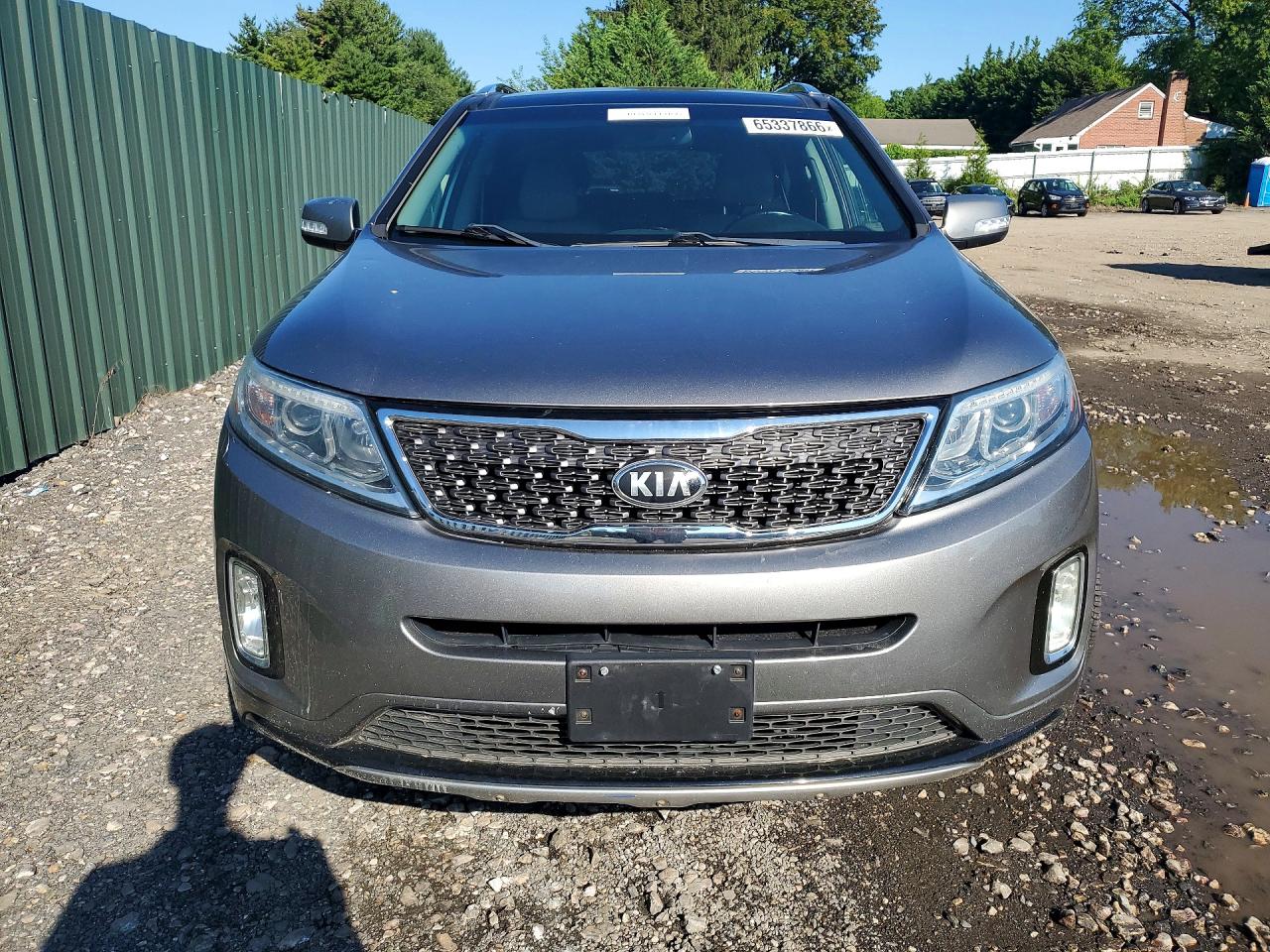 2015 Kia Sorento Sx Silver vin: 5XYKW4A75FG573067