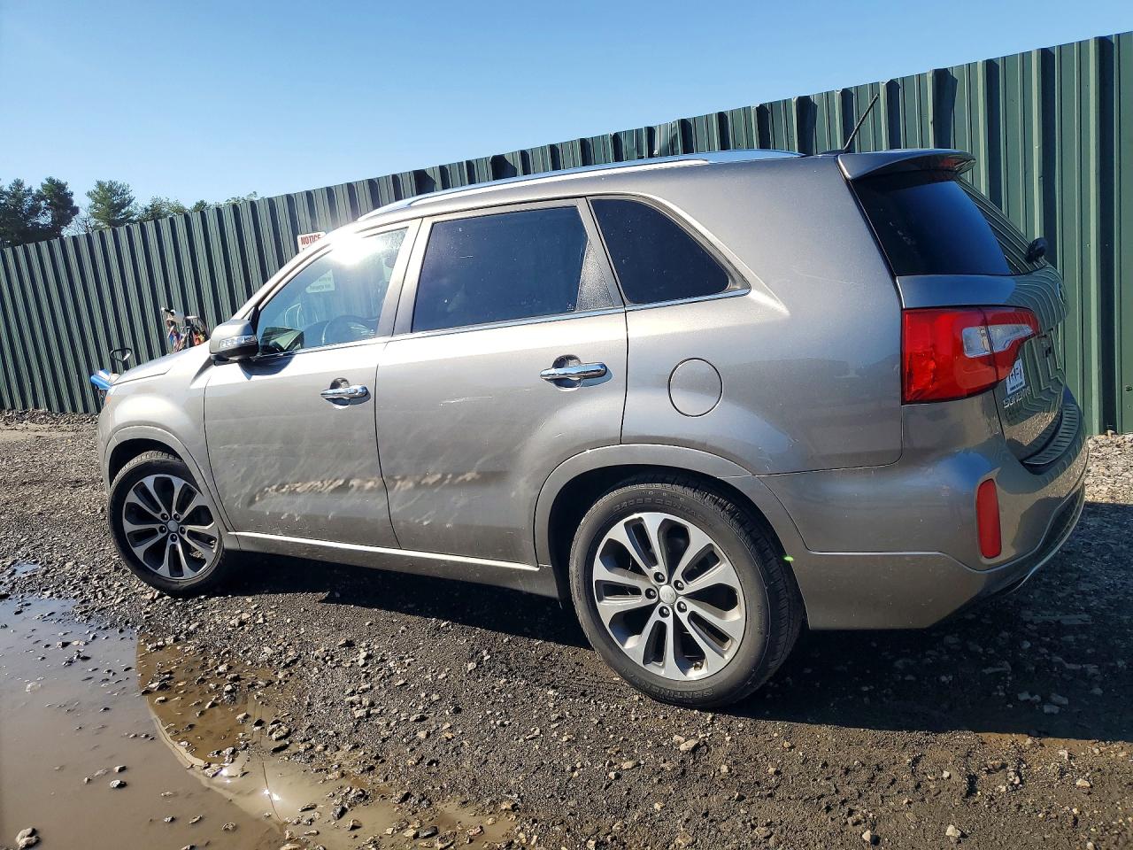 2015 Kia Sorento Sx Silver vin: 5XYKW4A75FG573067