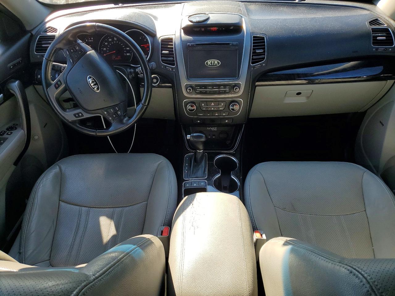 2015 Kia Sorento Sx Silver vin: 5XYKW4A75FG573067