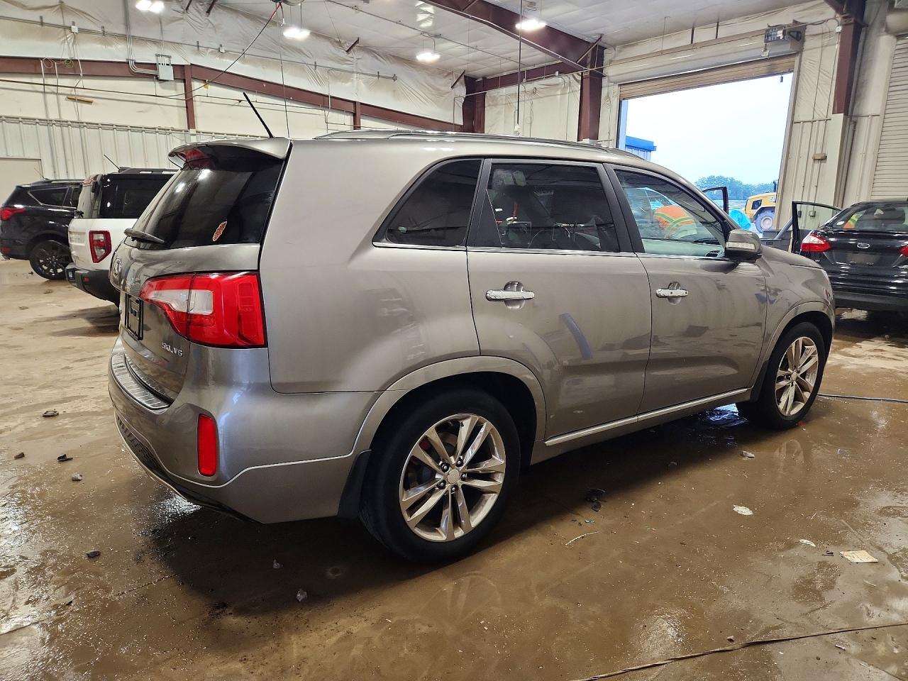 2015 Kia Sorento Sx Limited Gray vin: 5XYKW4A75FG575014