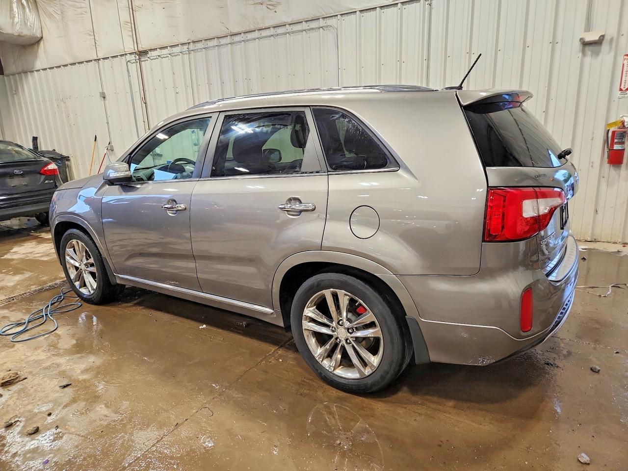2015 Kia Sorento Sx Limited Gray vin: 5XYKW4A75FG575014