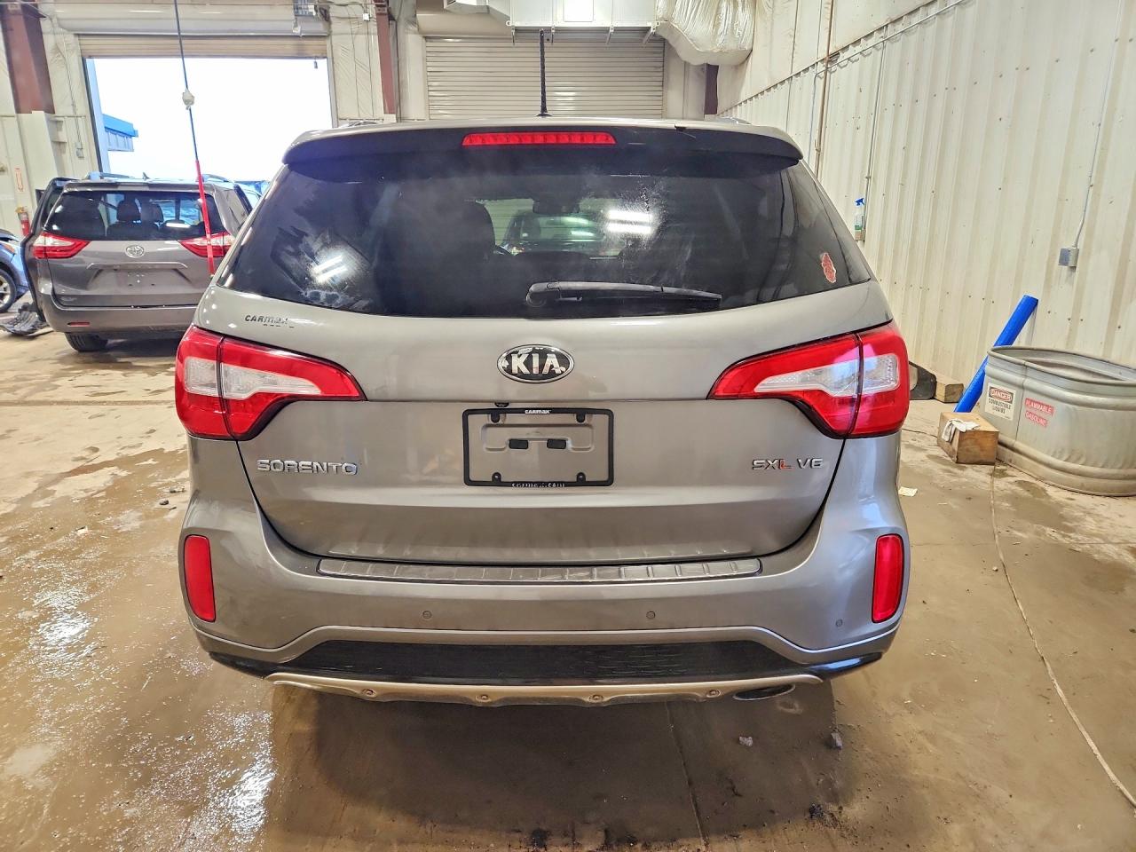 2015 Kia Sorento Sx Limited Gray vin: 5XYKW4A75FG575014