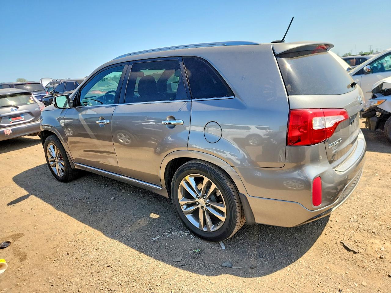 2015 Kia Sorento Sx Limited Gray vin: 5XYKW4A75FG575482