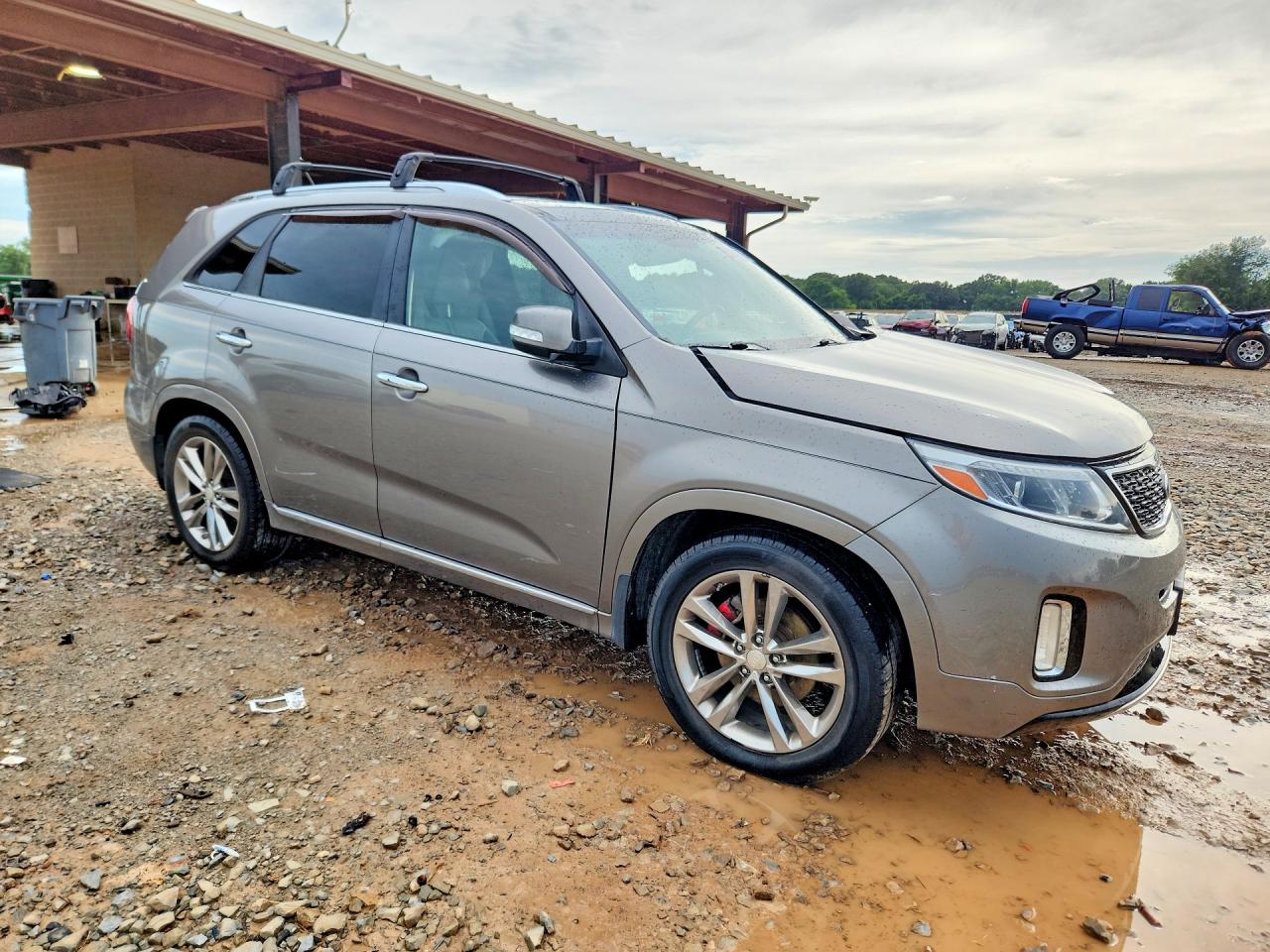 2015 Kia Sorento Sx Limited Серый vin: 5XYKW4A75FG577622