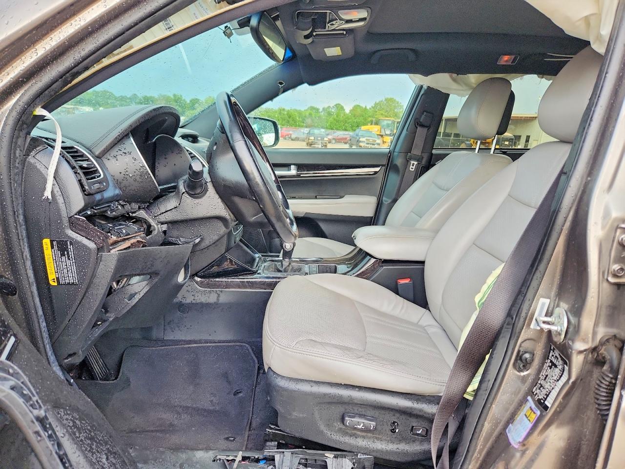 2015 Kia Sorento Sx Limited Серый vin: 5XYKW4A75FG577622