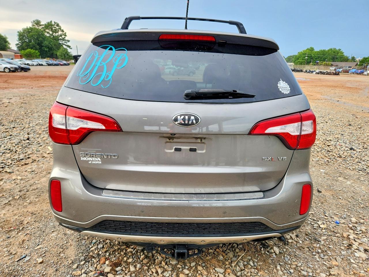 2015 Kia Sorento Sx Limited Серый vin: 5XYKW4A75FG577622