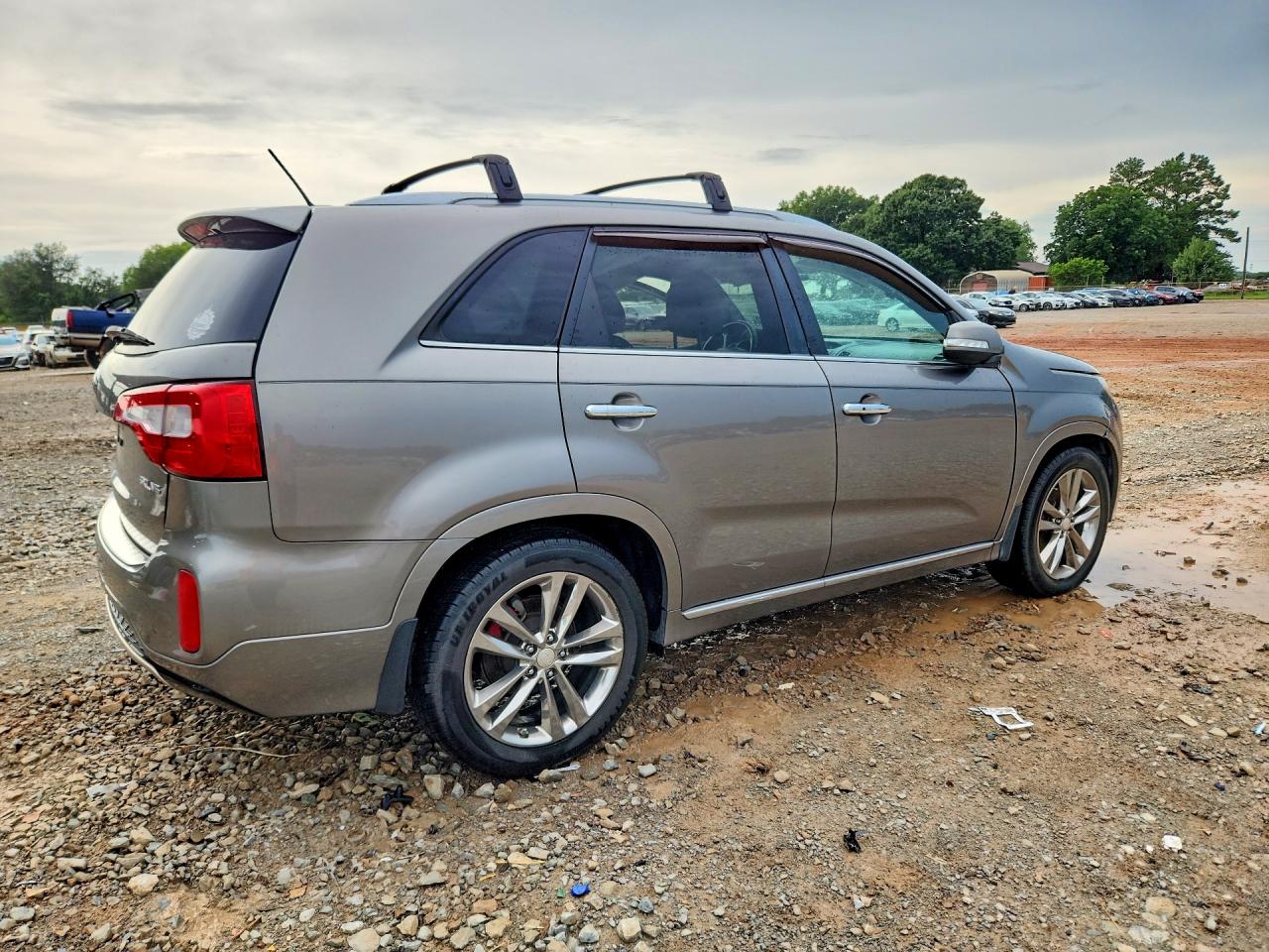 2015 Kia Sorento Sx Limited Серый vin: 5XYKW4A75FG577622