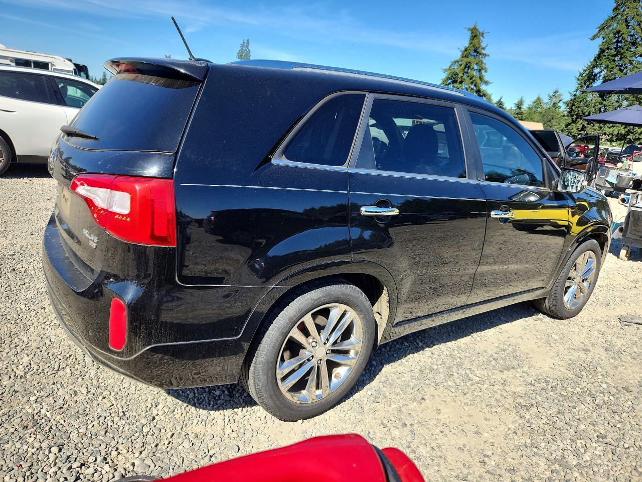 2014 Kia Sorento Sx Limited Черный vin: 5XYKW4A76EG443927