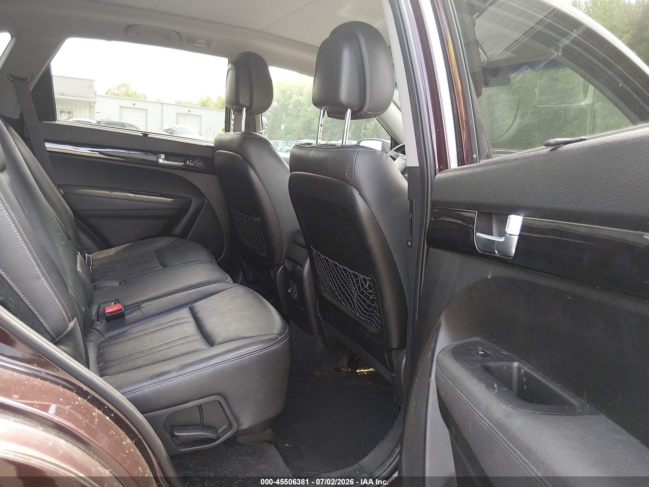 2014 Kia Sorento Sx Purple vin: 5XYKW4A77EG430006