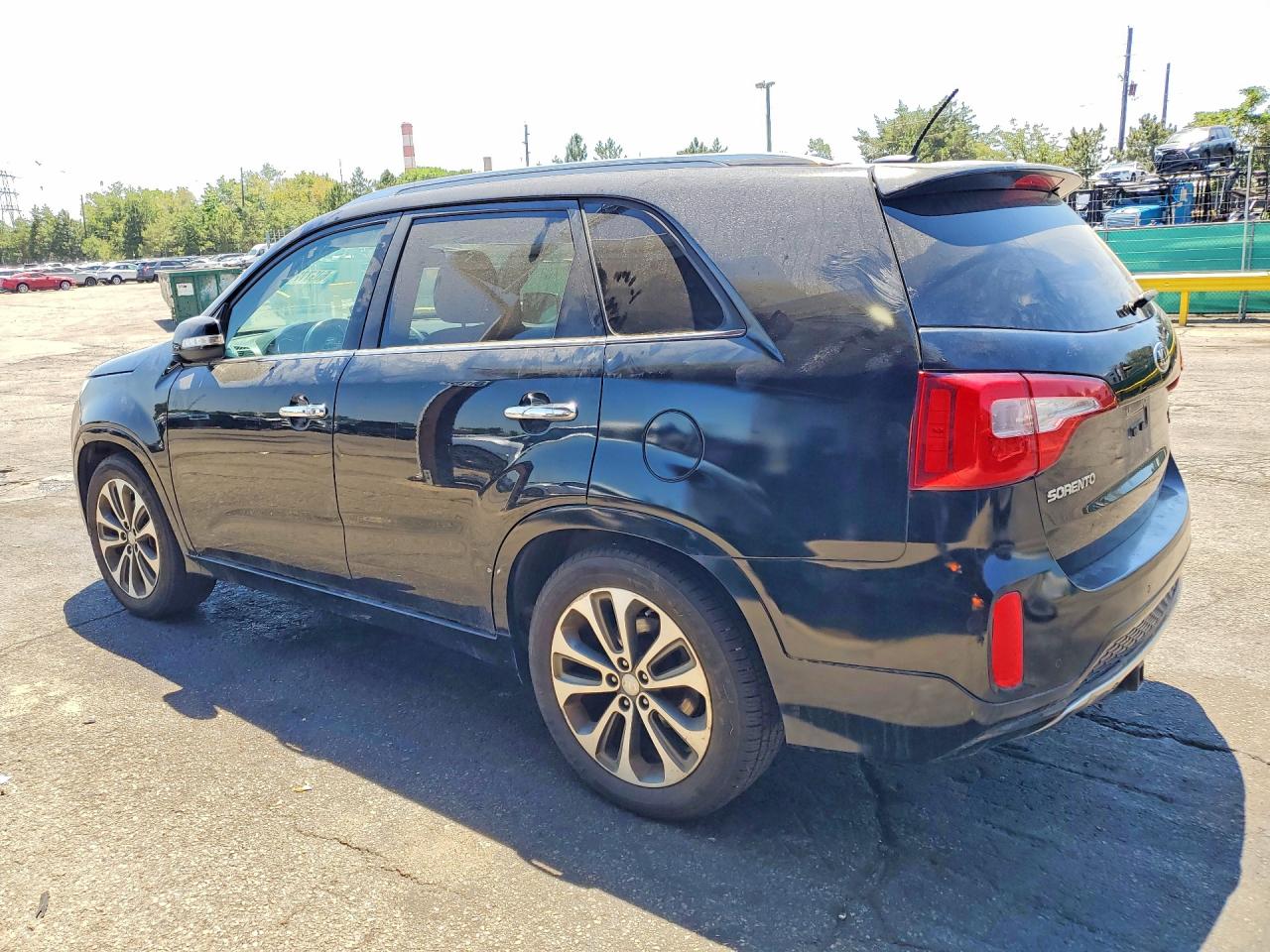 2014 Kia Sorento Sx Black vin: 5XYKW4A78EG431407