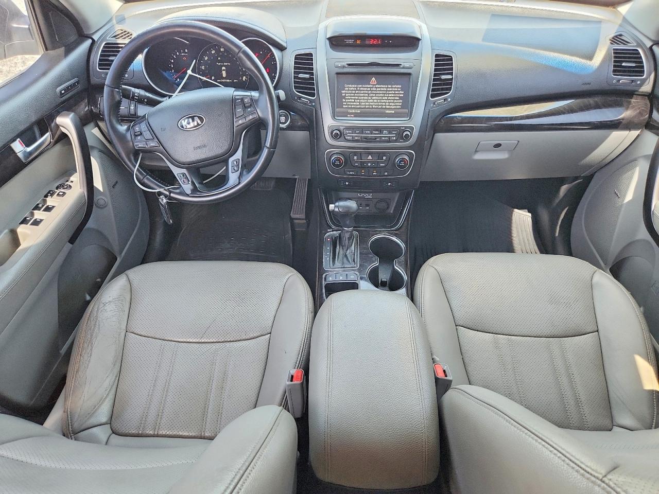2014 Kia Sorento Sx White vin: 5XYKW4A78EG454086