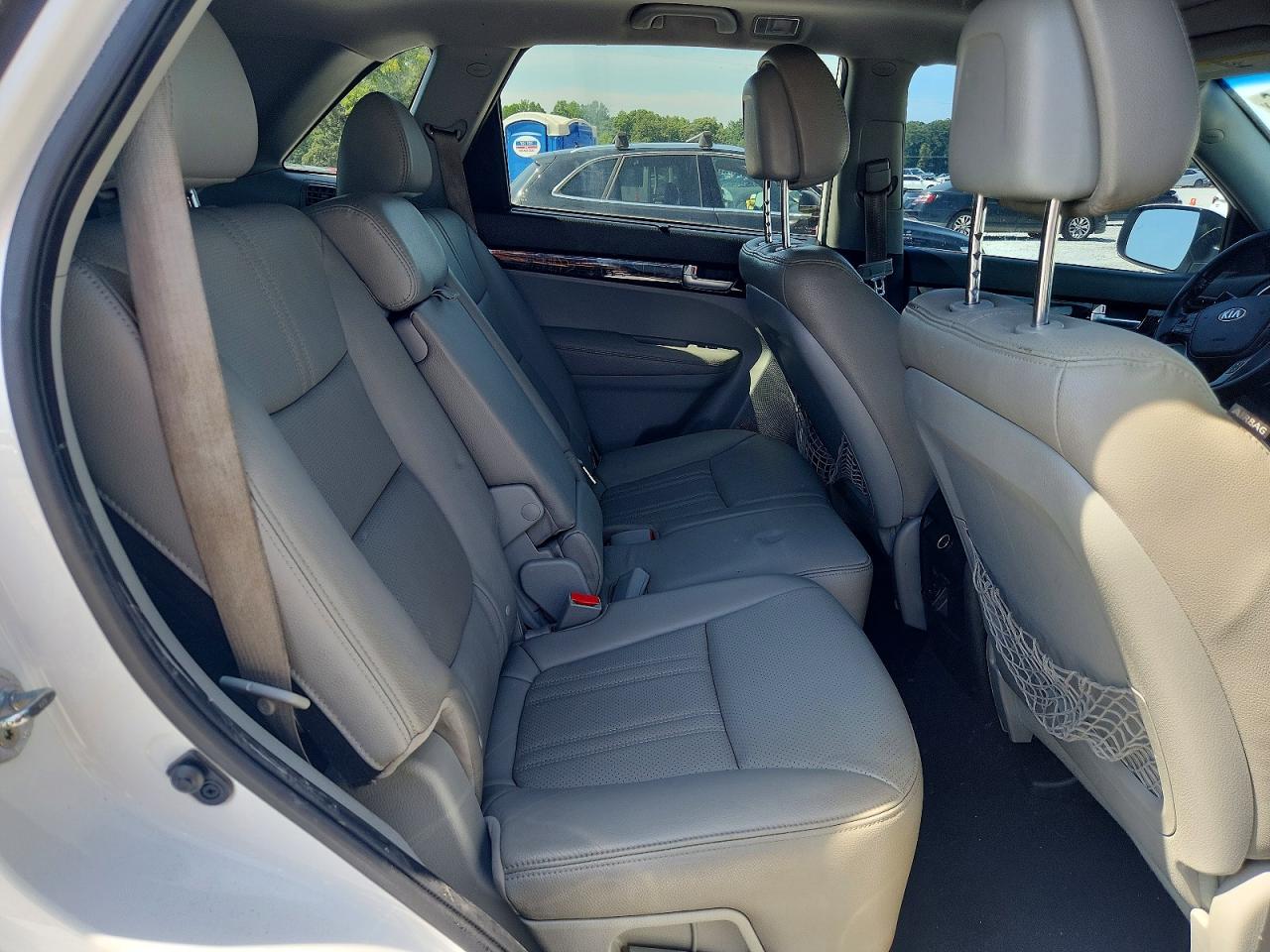 2014 Kia Sorento Sx White vin: 5XYKW4A78EG454086