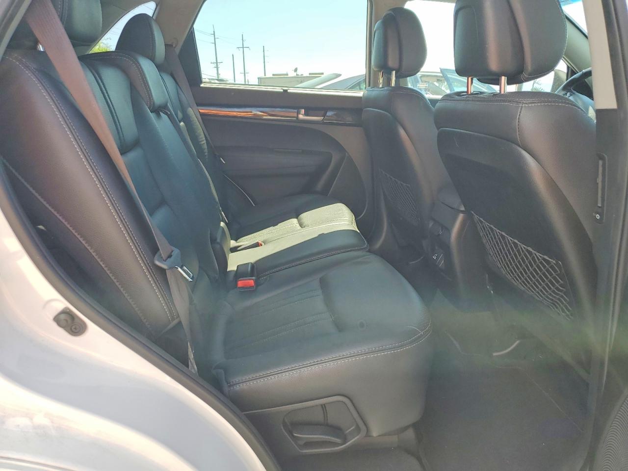 2015 Kia Sorento Sx White vin: 5XYKW4A78FG651373