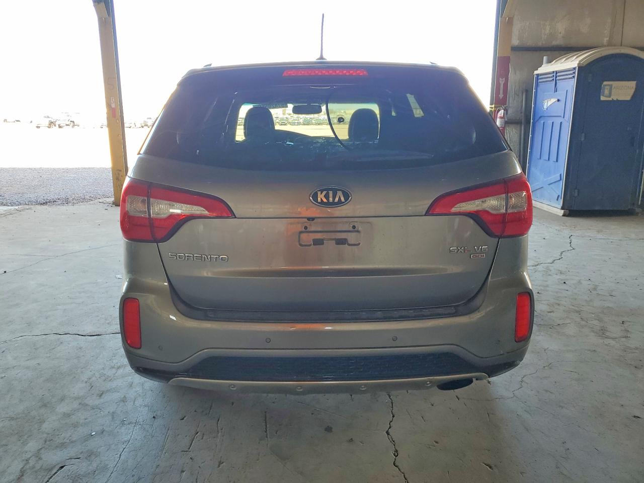2014 Kia Sorento Sx Limited Gray vin: 5XYKW4A79EG451410
