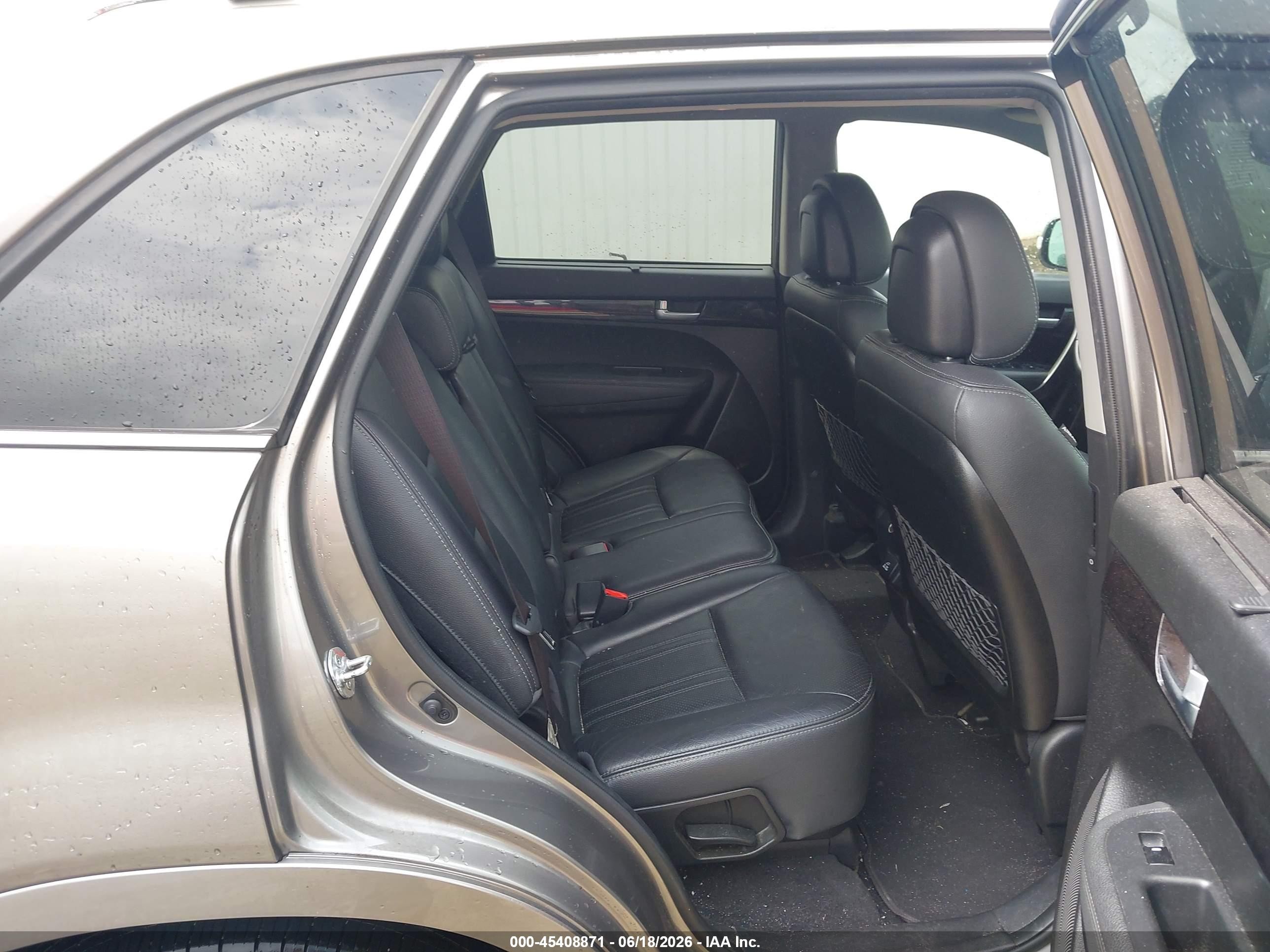 2014 Kia Sorento Sx Gray vin: 5XYKW4A79EG477828