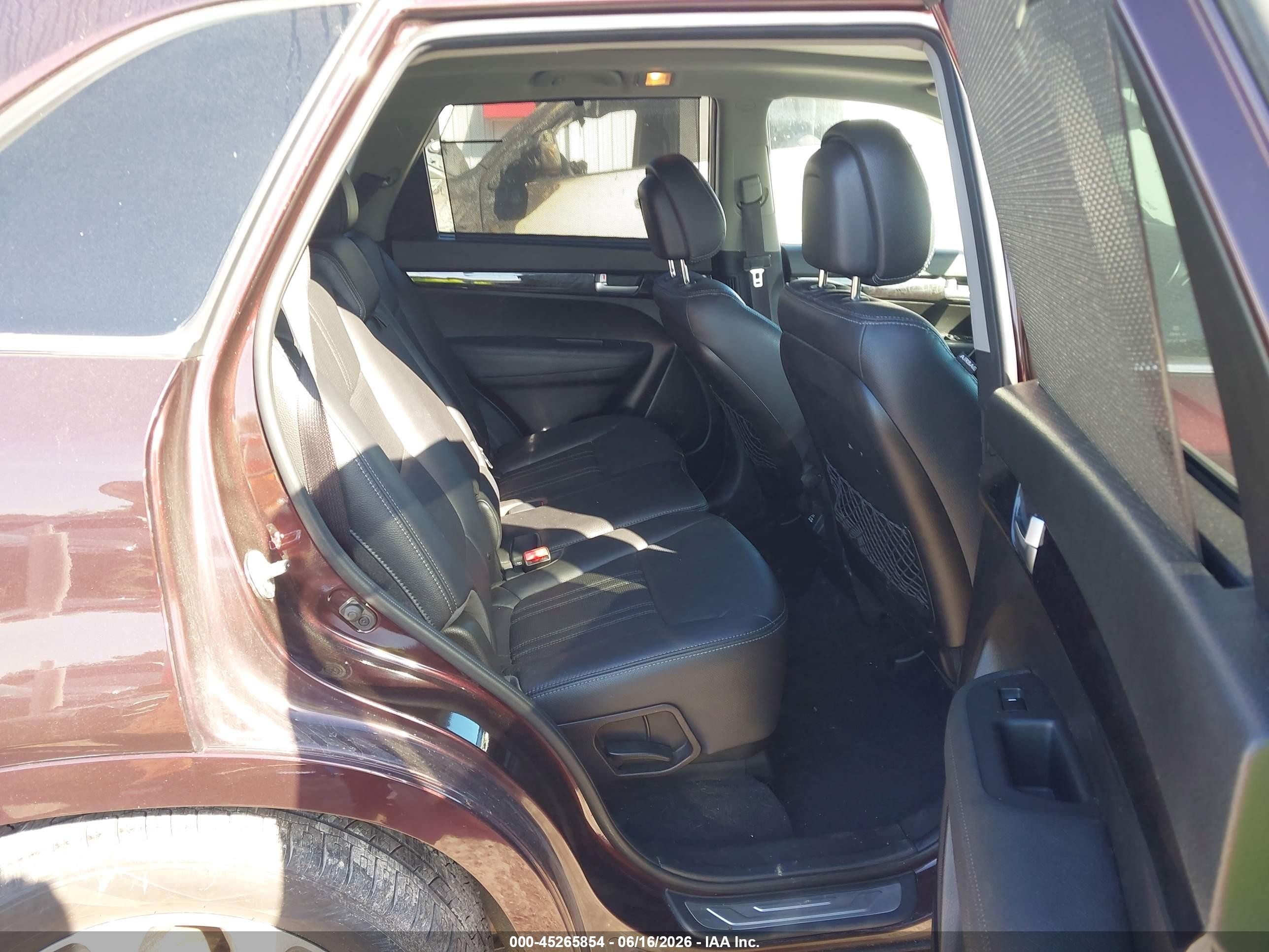 2014 Kia Sorento Sx Maroon vin: 5XYKW4A79EG479207