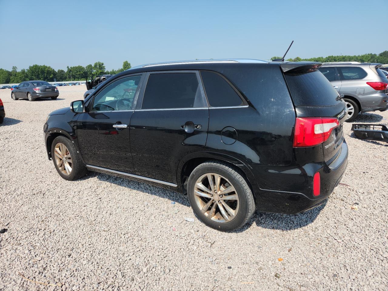 2014 Kia Sorento Sx Limited Black vin: 5XYKW4A7XEG483976