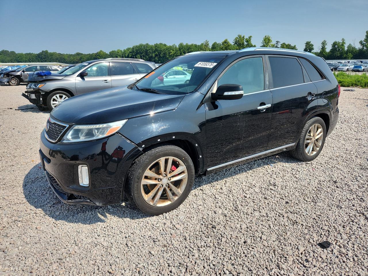 2014 Kia Sorento Sx Limited Black vin: 5XYKW4A7XEG483976