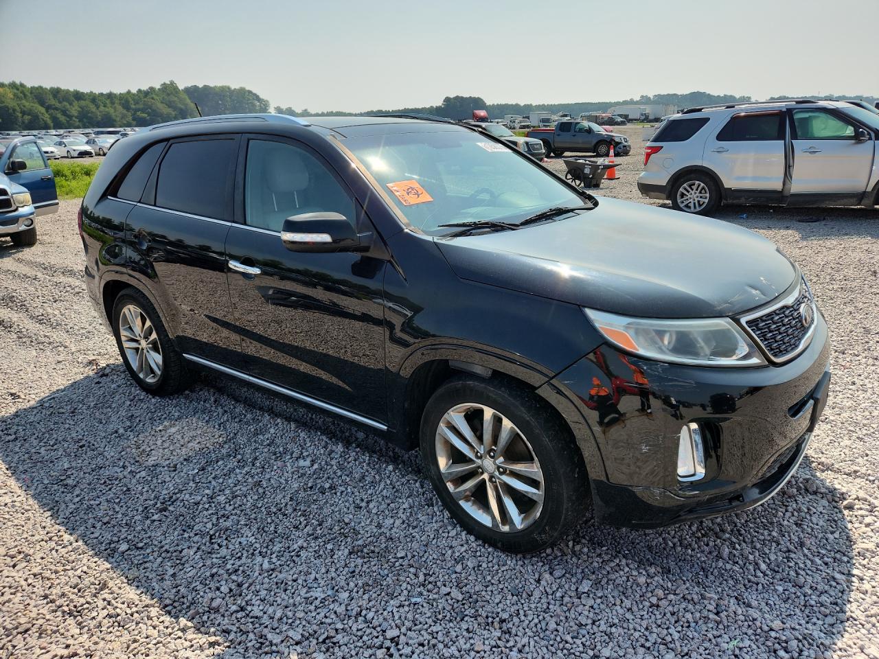 2014 Kia Sorento Sx Limited Black vin: 5XYKW4A7XEG483976