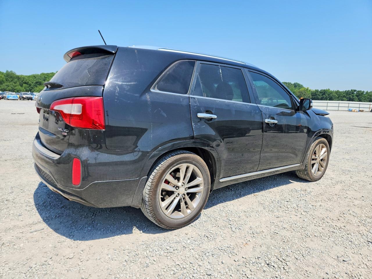 2014 Kia Sorento Sx Limited Black vin: 5XYKW4A7XEG486893
