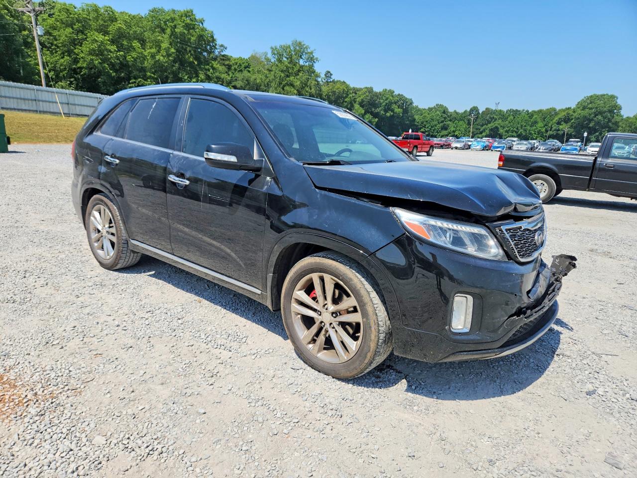 2014 Kia Sorento Sx Limited Black vin: 5XYKW4A7XEG486893