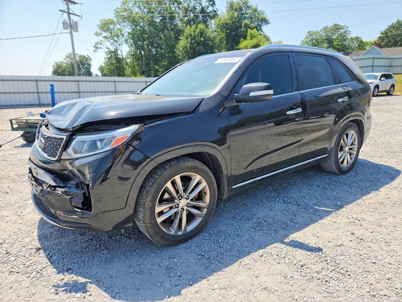 2014 Kia Sorento Sx Limited Black vin: 5XYKW4A7XEG486893
