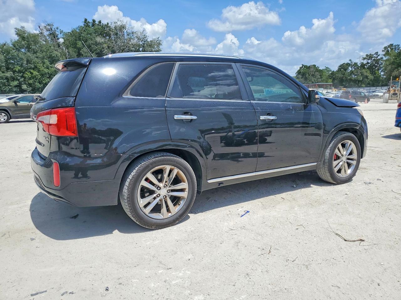 2014 Kia Sorento Sx Limited Черный vin: 5XYKW4A7XEG498266