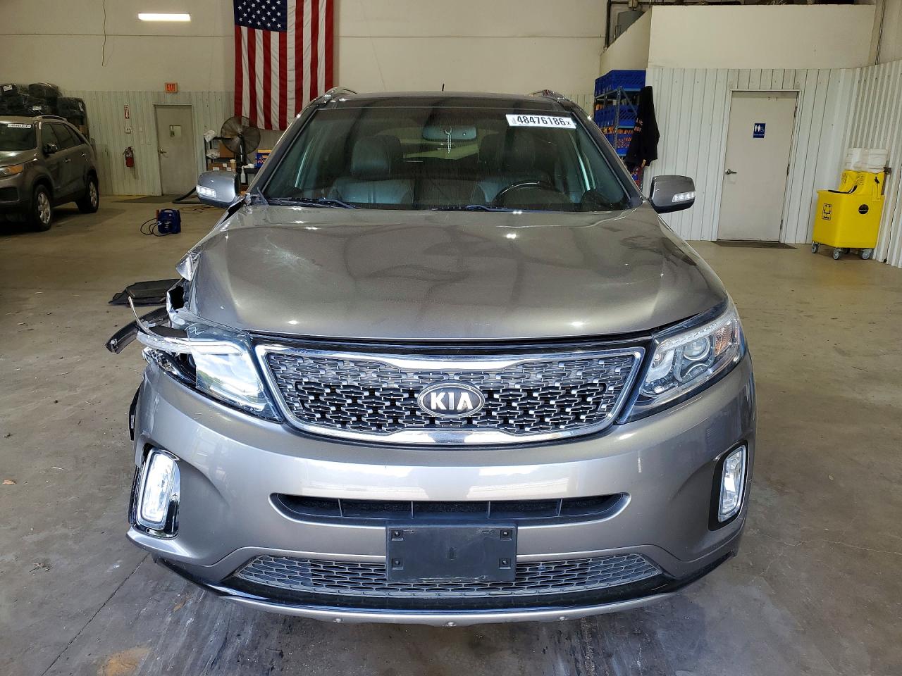 2014 Kia Sorento Sx Limited Серый vin: 5XYKW4A7XEG549197