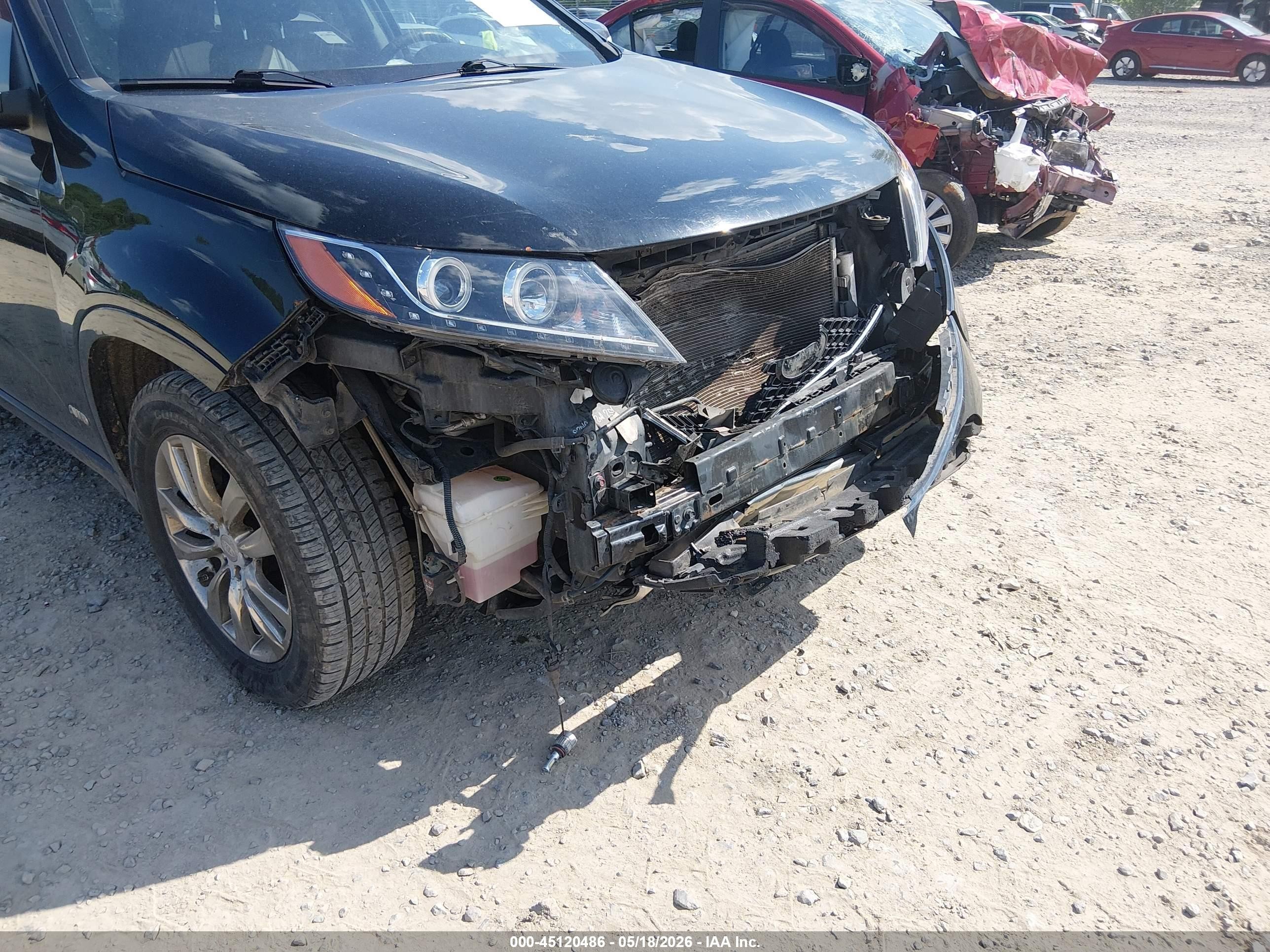 2011 Kia Sorento Sx V6 Blue vin: 5XYKWDA20BG097504