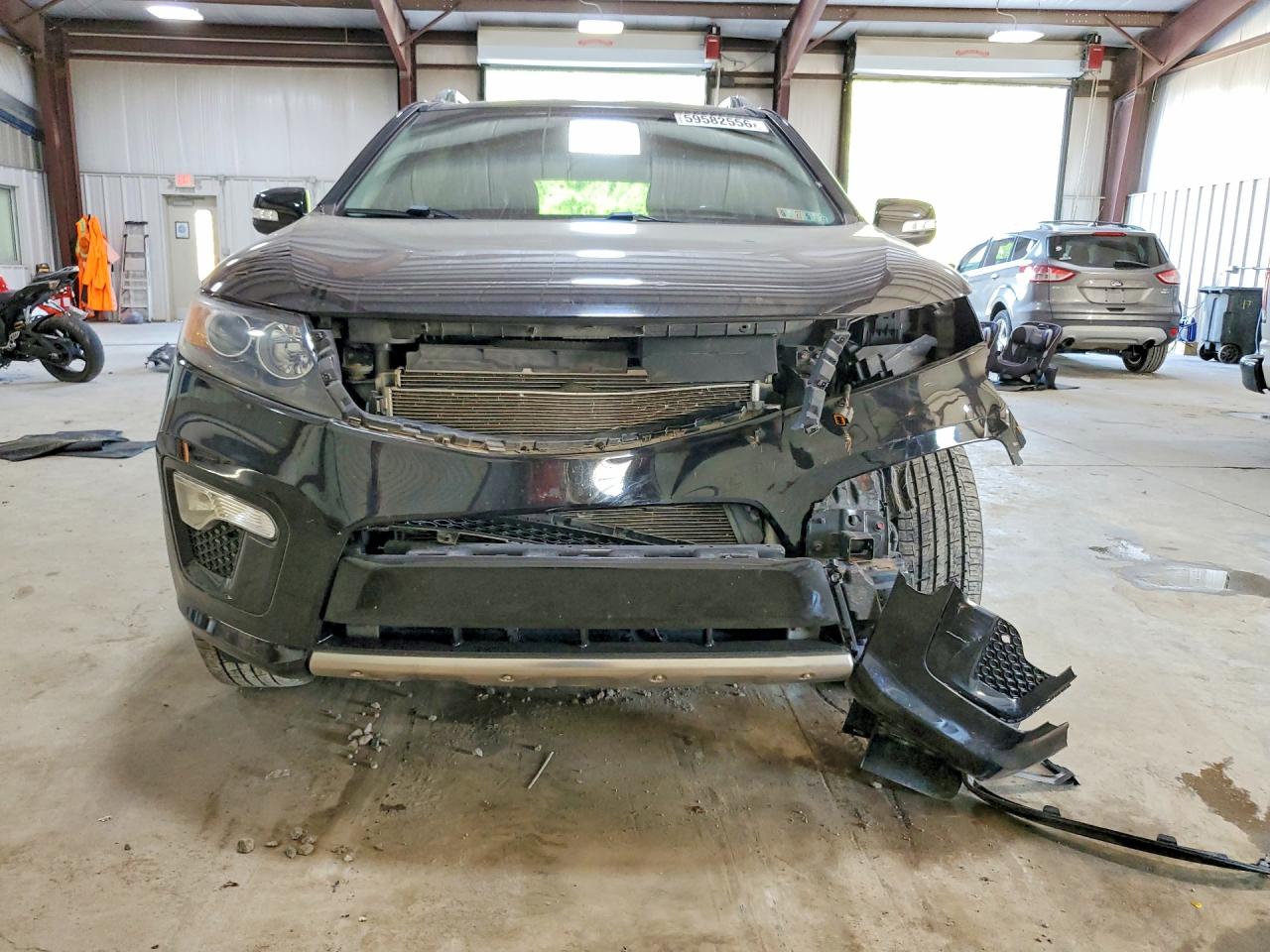 2013 Kia Sorento Sx Черный vin: 5XYKWDA20DG395604