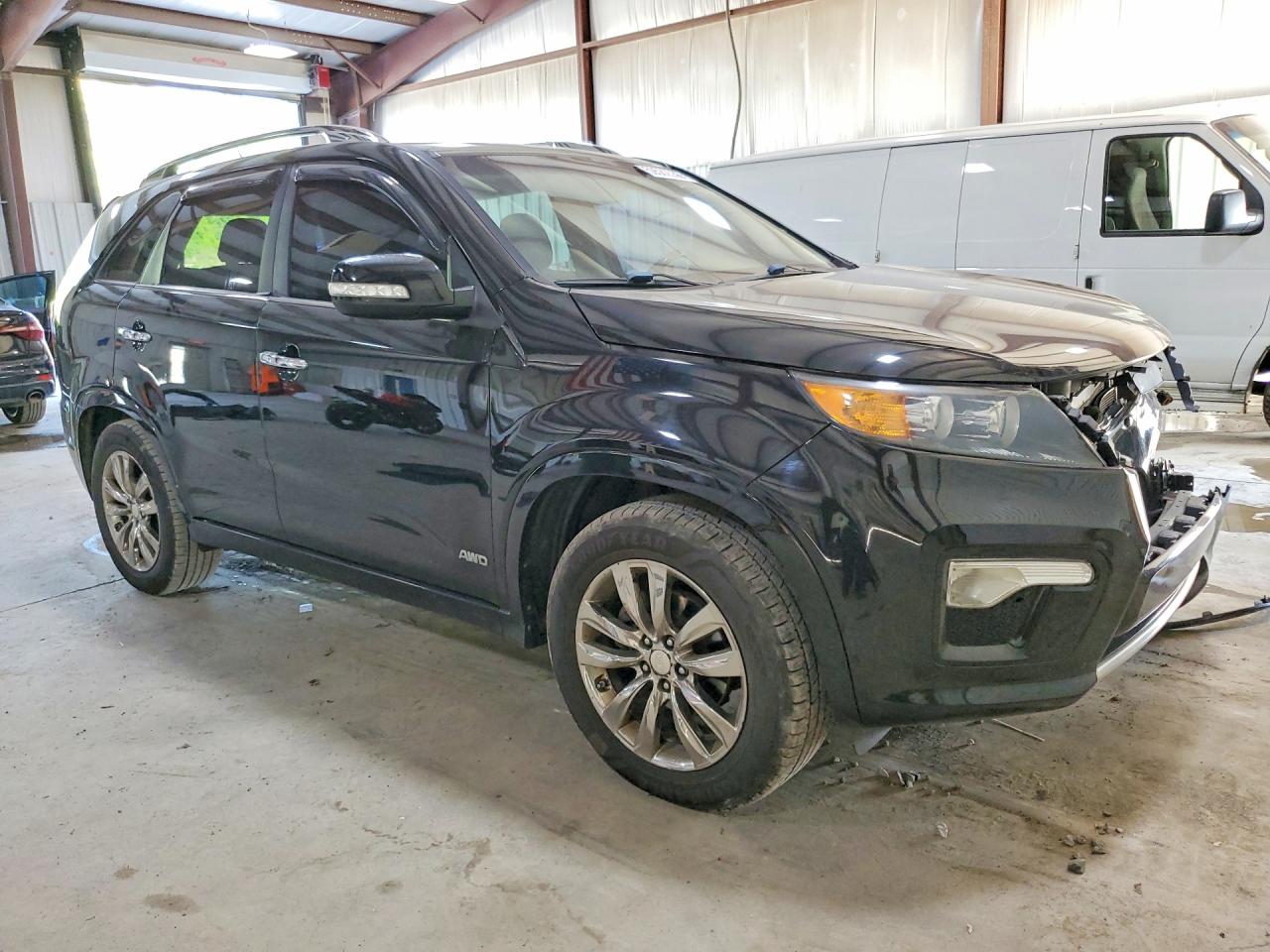 2013 Kia Sorento Sx Черный vin: 5XYKWDA20DG395604