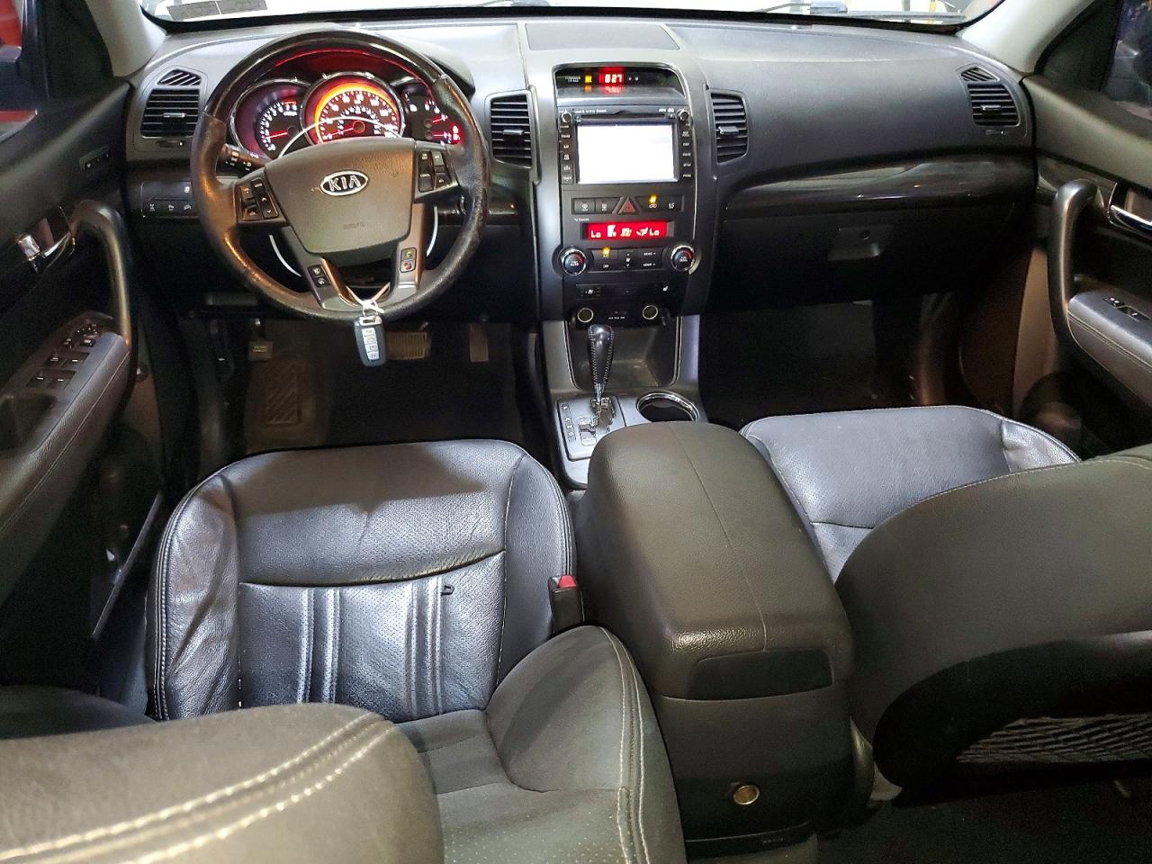 2013 Kia Sorento Sx Черный vin: 5XYKWDA20DG395604