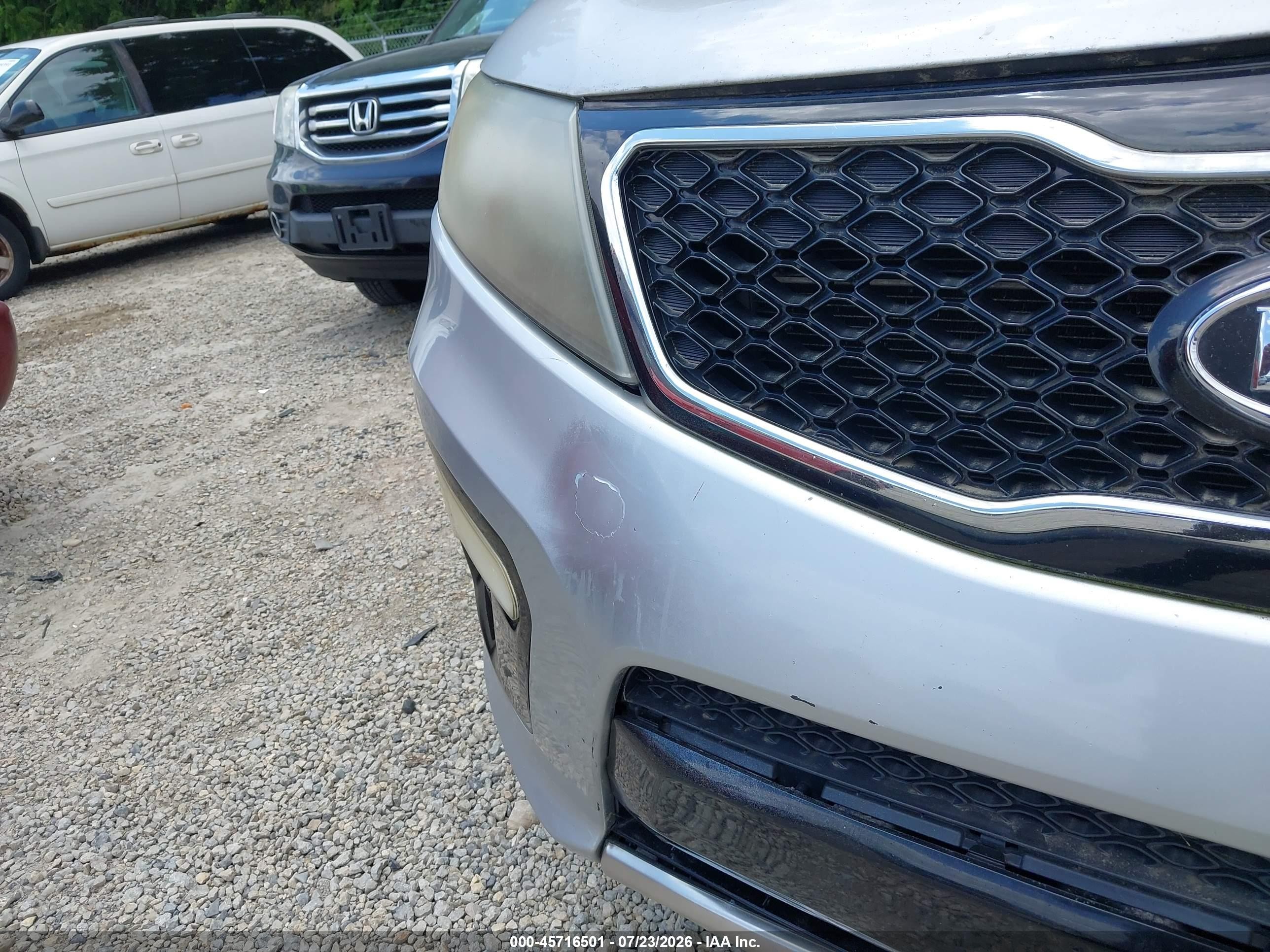 2012 Kia Sorento Sx V6 Серебряный vin: 5XYKWDA21CG249453