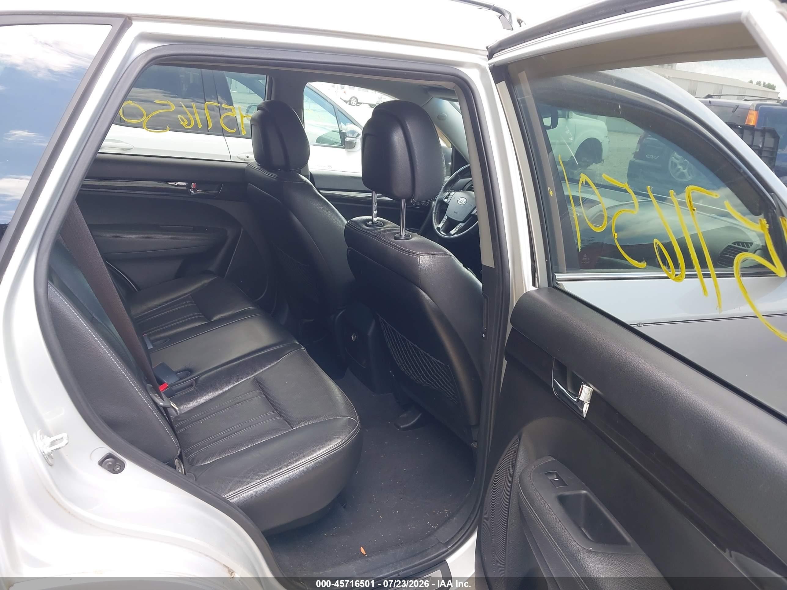 2012 Kia Sorento Sx V6 Серебряный vin: 5XYKWDA21CG249453