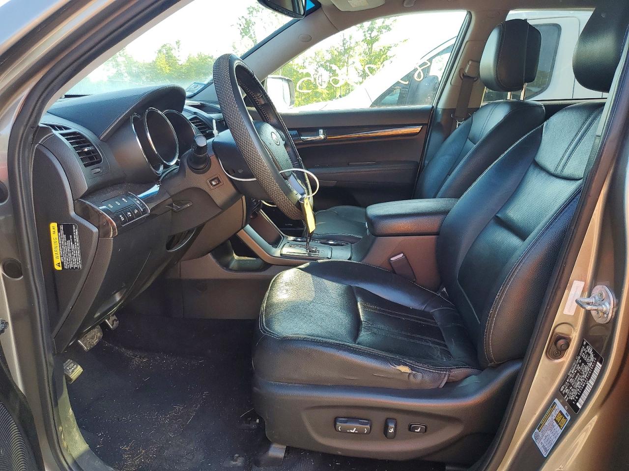 2012 Kia Sorento Sx Tan vin: 5XYKWDA21CG294120