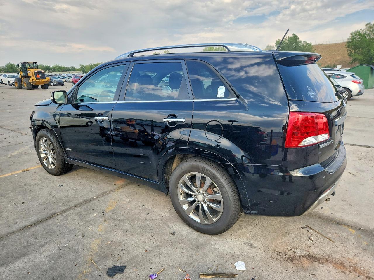 2013 Kia Sorento Sx Черный vin: 5XYKWDA21DG325562