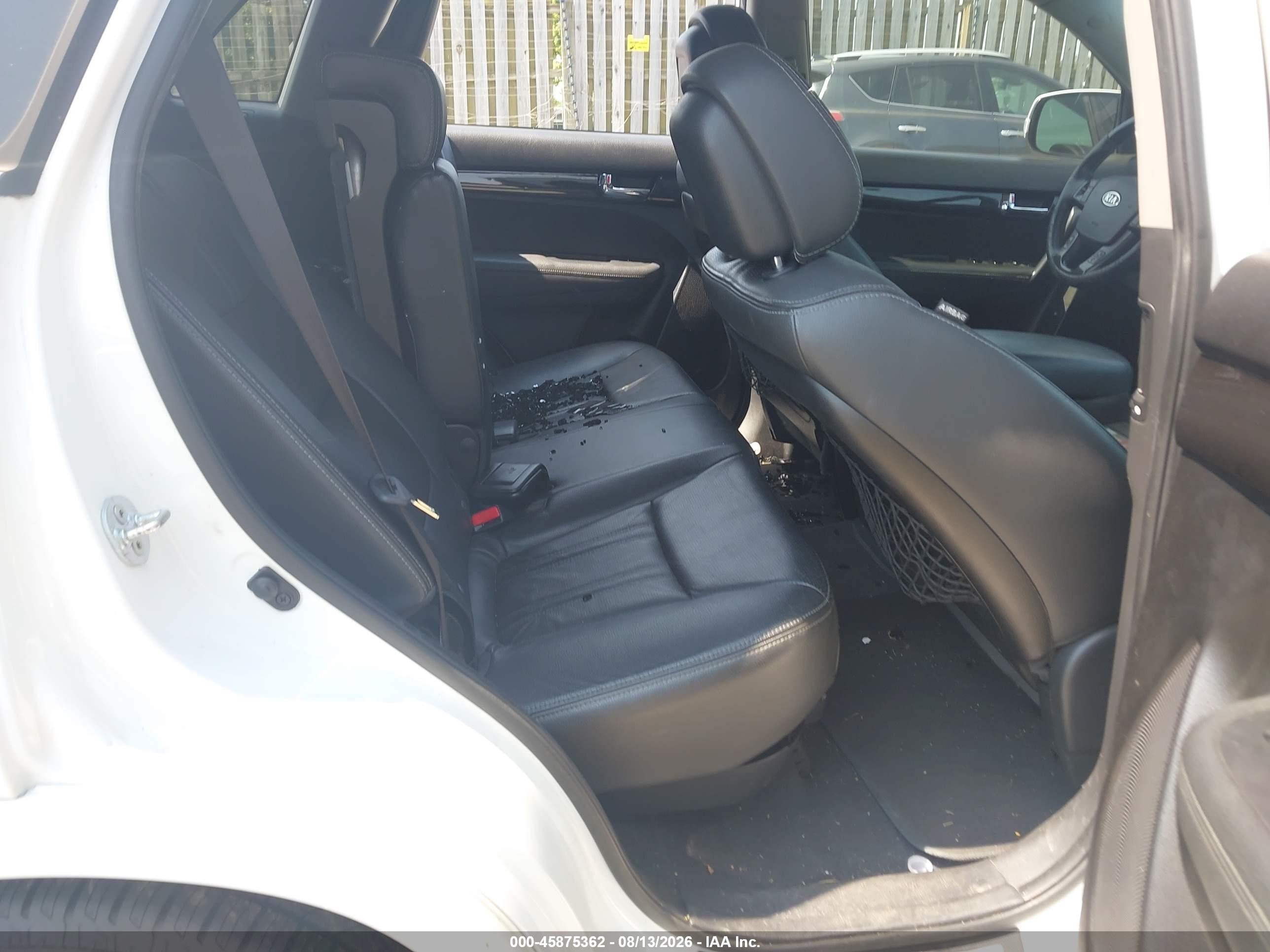 2013 Kia Sorento Sx V6 Белый vin: 5XYKWDA21DG353426