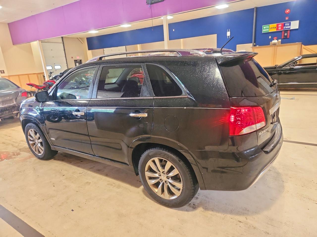2013 Kia Sorento Sx Black vin: 5XYKWDA21DG354639