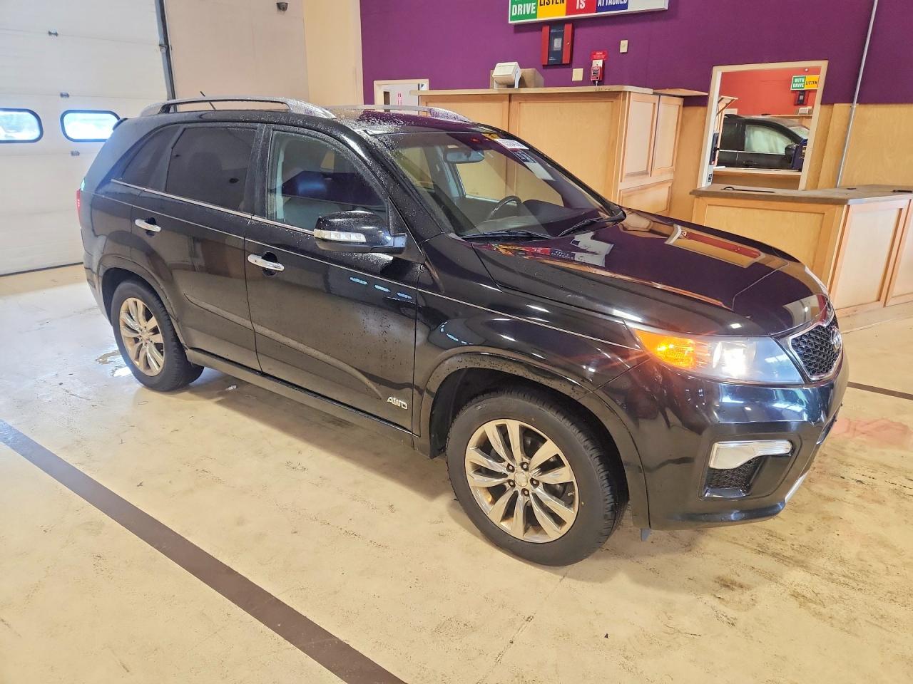 2013 Kia Sorento Sx Black vin: 5XYKWDA21DG354639