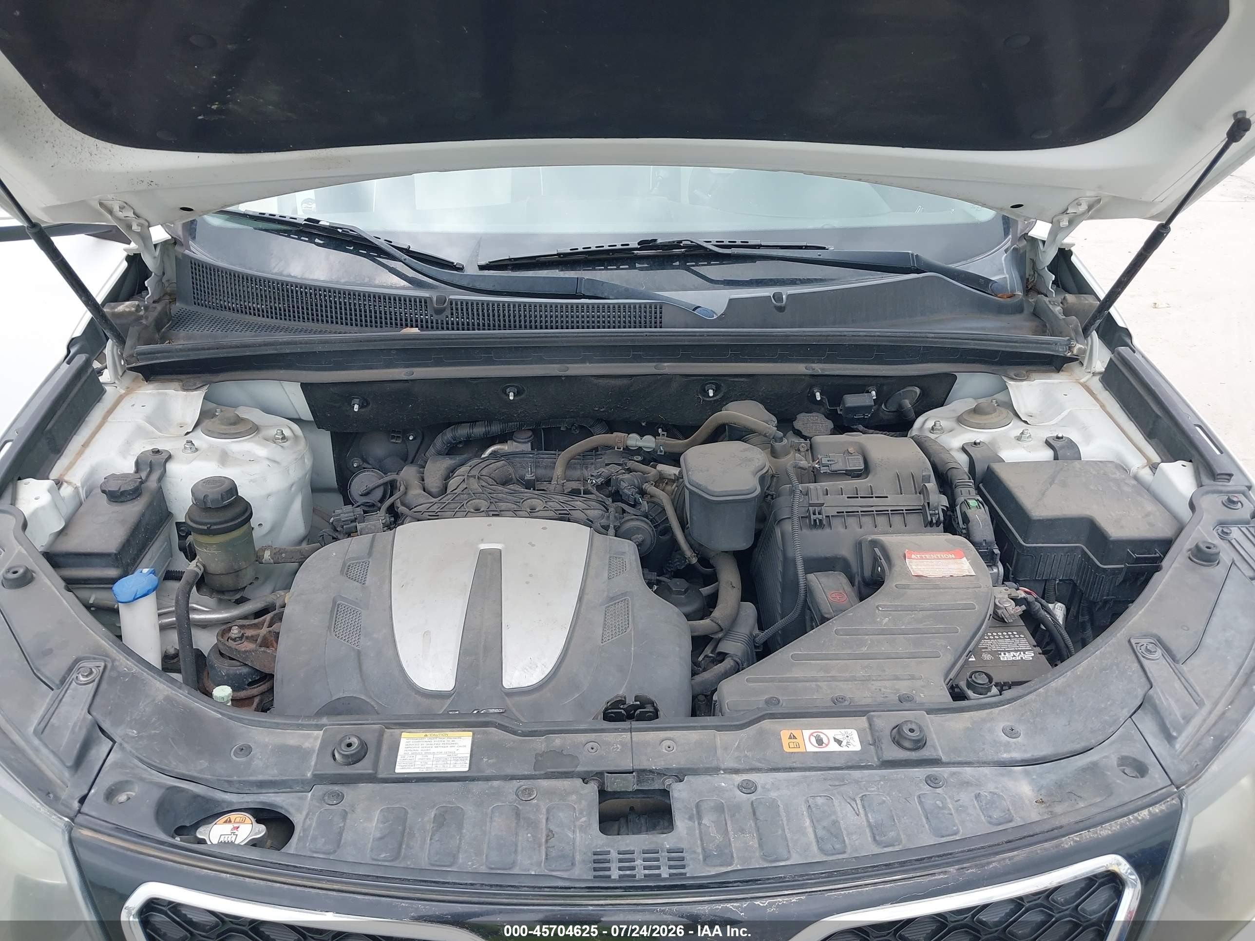 2013 Kia Sorento Sx V6 Белый vin: 5XYKWDA21DG364412