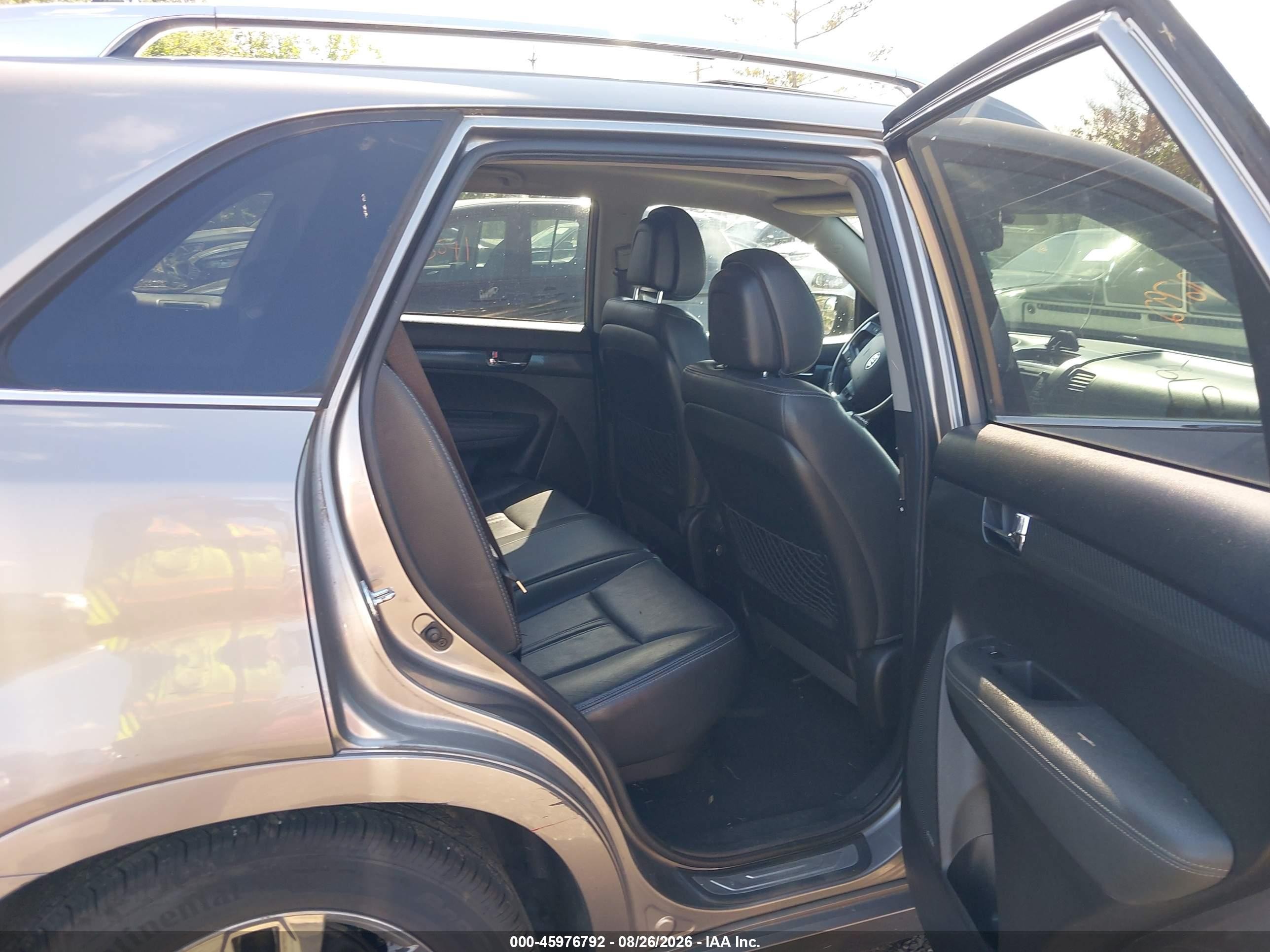 2011 Kia Sorento Sx V6 Gray vin: 5XYKWDA22BG138036