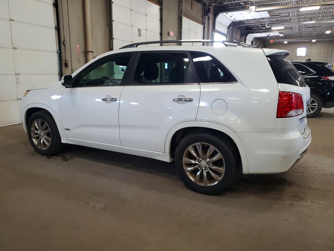 2012 Kia Sorento Sx White vin: 5XYKWDA22CG216316