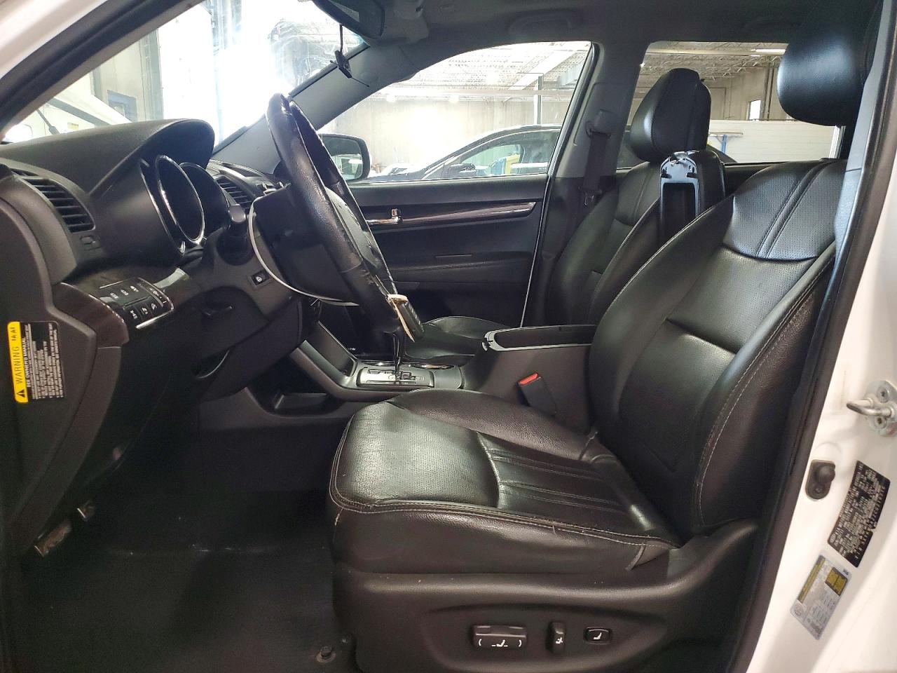2012 Kia Sorento Sx White vin: 5XYKWDA22CG216316
