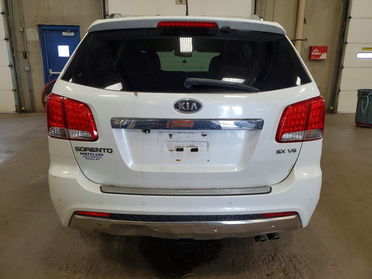 2012 Kia Sorento Sx White vin: 5XYKWDA22CG216316
