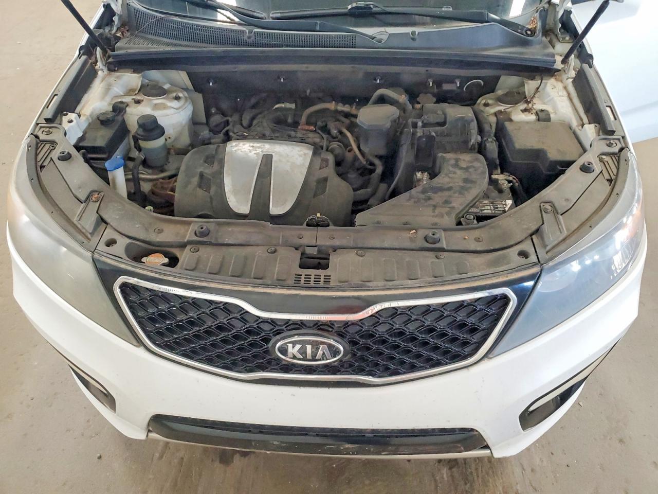 2012 Kia Sorento Sx White vin: 5XYKWDA22CG216316