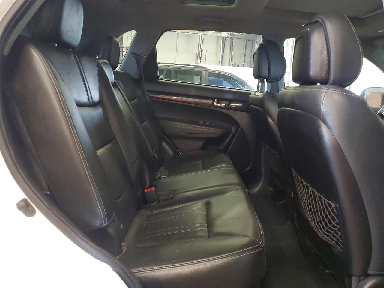 2012 Kia Sorento Sx White vin: 5XYKWDA22CG216316