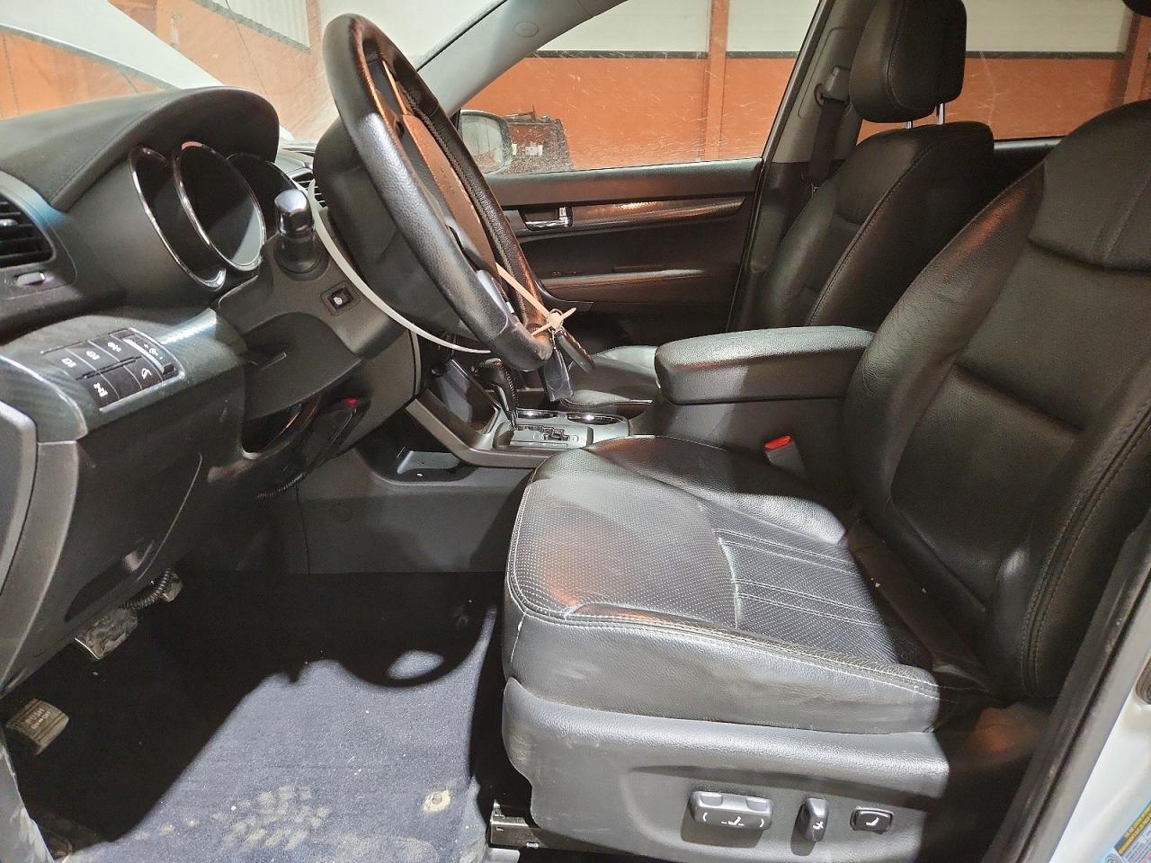 2012 Kia Sorento Sx Silver vin: 5XYKWDA22CG258517