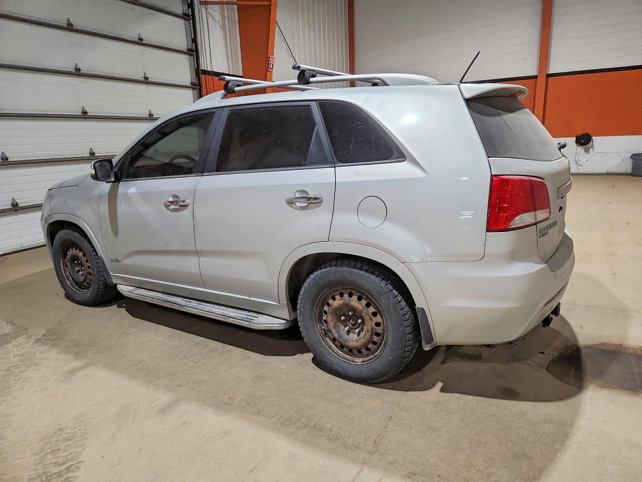 2012 Kia Sorento Sx Silver vin: 5XYKWDA22CG258517