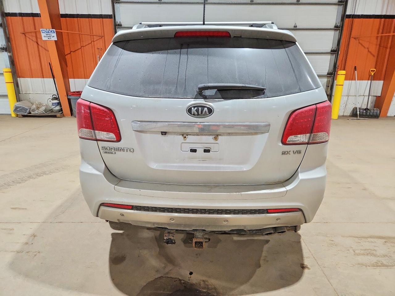 2012 Kia Sorento Sx Silver vin: 5XYKWDA22CG258517