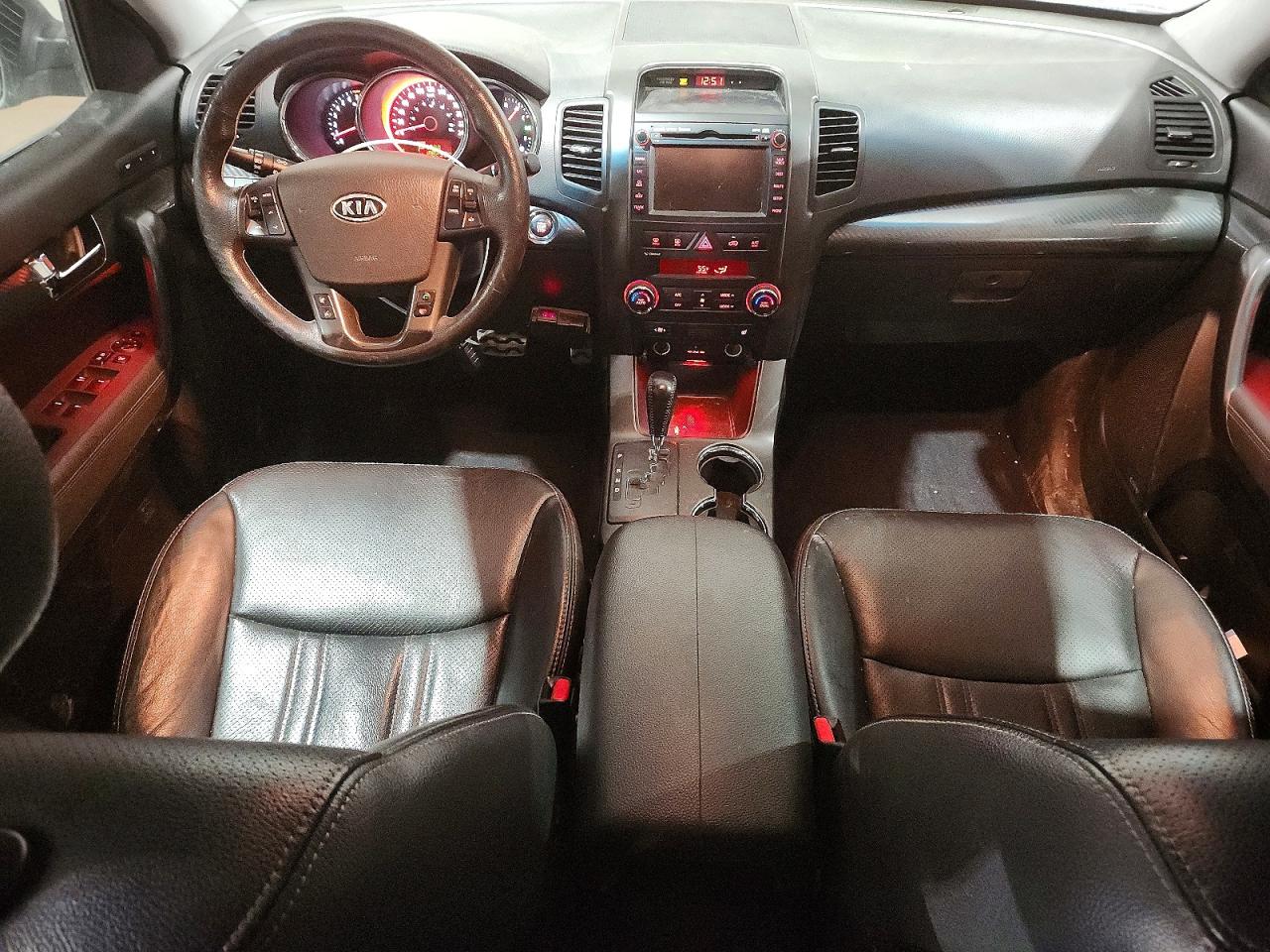 2012 Kia Sorento Sx Silver vin: 5XYKWDA22CG258517